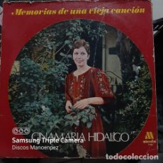 Discos de vinilo: VINILO GINAMARIA HIDALGO MEMORIAS DE UNA VIEJA CANCION F4. Lote 401358989
