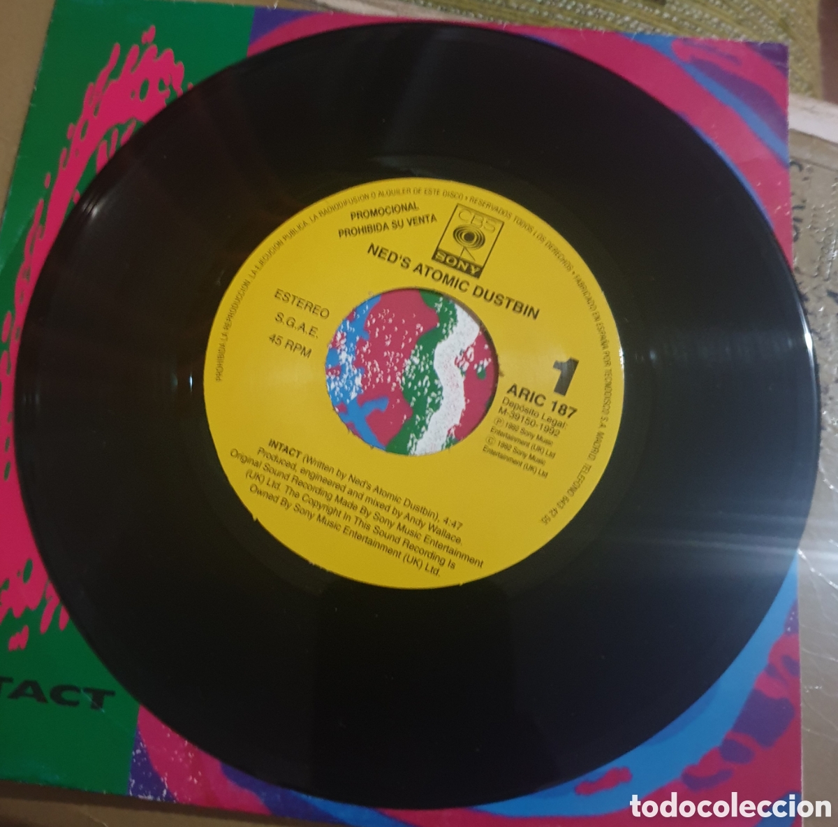 Discos de vinilo: NEDS ATOMIC DUSTBIN - INTACT - Foto 2