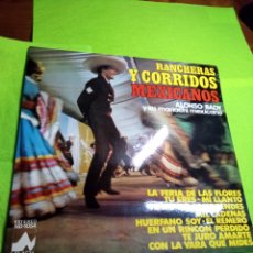 Discos de vinilo: DISCO VINILO.. RANCHERAS Y CORRIDOS MEXICANOS. Lote 401364174
