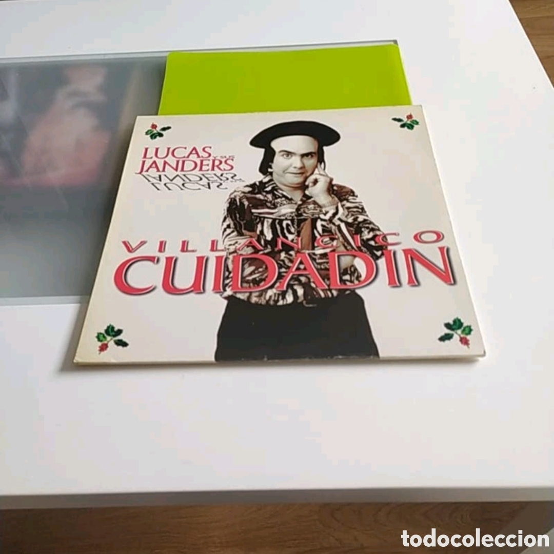Discos de vinilo: Maxi single Lucas y sus Janders. Villancico Cuidadin - Foto 1