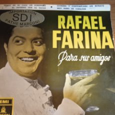 Discos de vinilo: RAFAEL FARINA - PARA SUS AMIGOS.. Lote 401372394