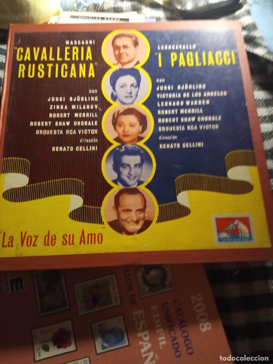 Discos de vinilo: Caballer&iacute;a Rusticana/Pagliacci - Foto 1