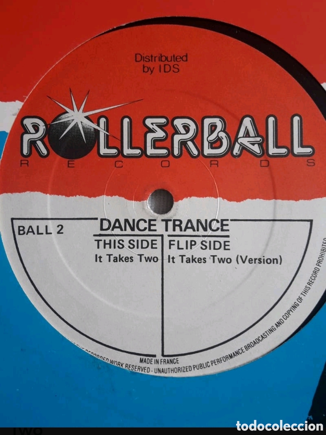 Discos de vinilo: Maxi single Dance Trance.&nbsp;It Takes Two - Foto 3