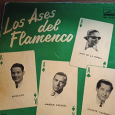 Discos de vinilo: LOS ASES DEL FLAMENCO.. Lote 401375539