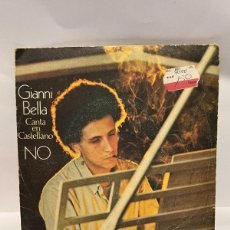 Discos de vinilo: SINGLE - GIANNI BELLA - CANTA EN ESPAÑOL NO / ESTA SEI - CBS - MADRID 1978. Lote 401415154