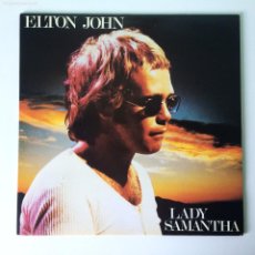 Discos de vinilo: ELTON JOHN ‎– LADY SAMANTHA , UK 1980 DJM RECORDS. Lote 401415709