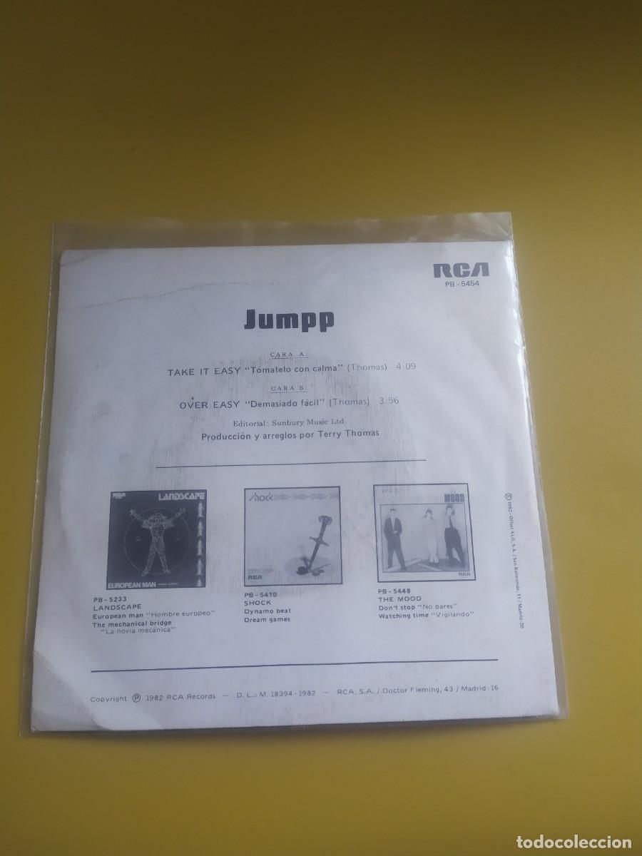 Discos de vinilo: Jumpp - Take it easy / Over easy 1982 - Foto 2