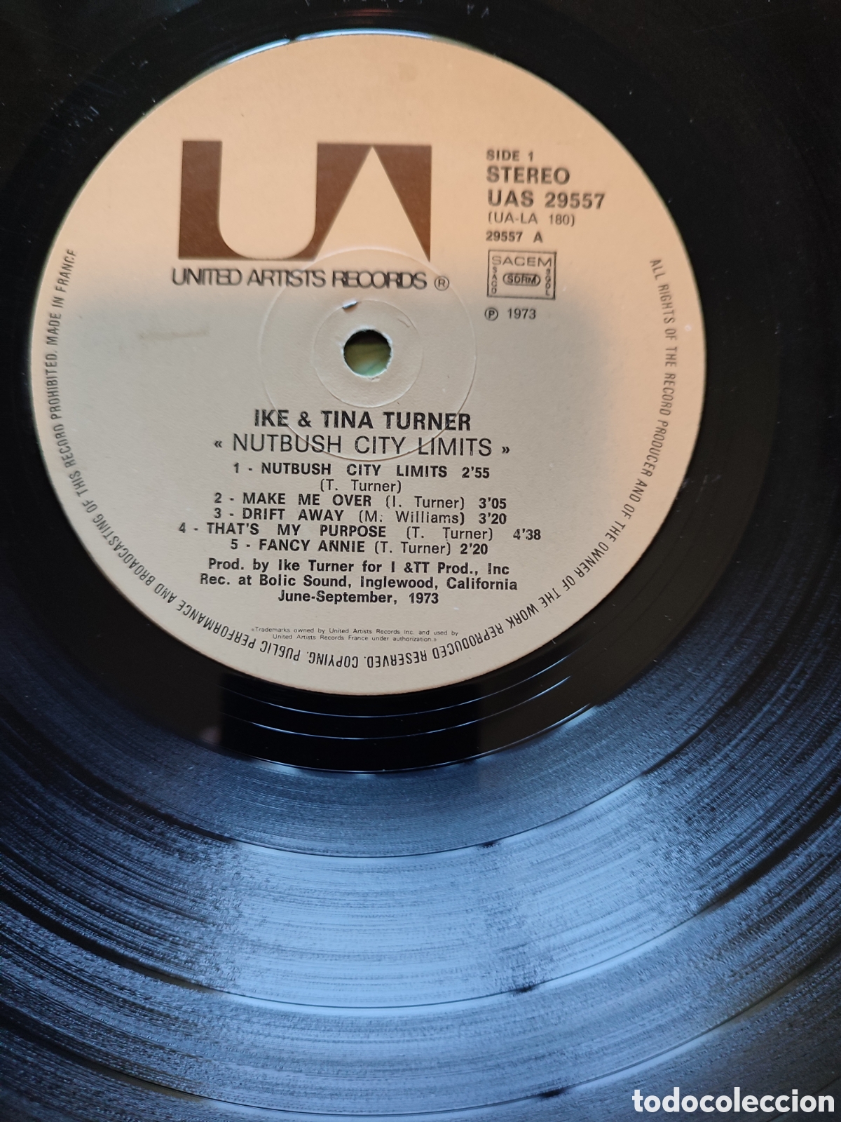 Discos de vinilo: Ike & Tina Turner - Nutbush city limits - Foto 3