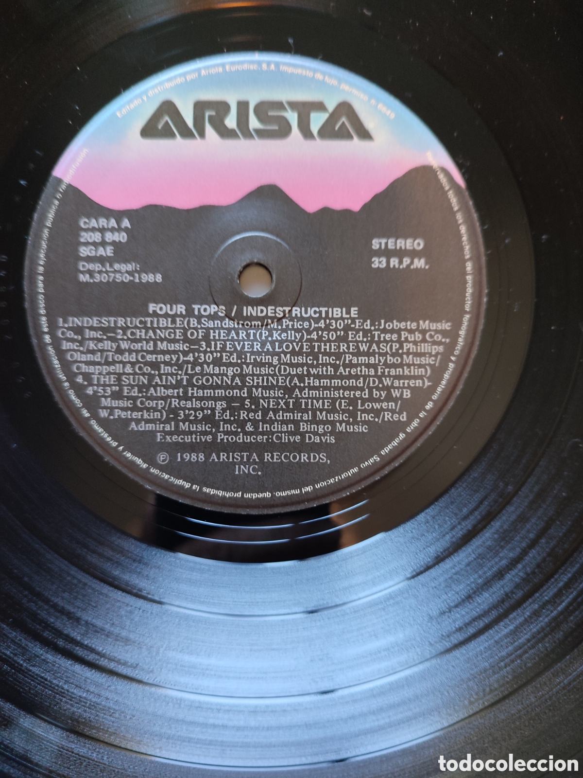 Discos de vinilo: Four Tops - Indestructible Vinilo Lp - Foto 3