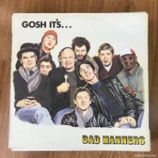 Discos de vinilo: BAD MANNERS - GOSH IT'S... - LP MAGNET ALEMANIA 1981. Lote 401424459