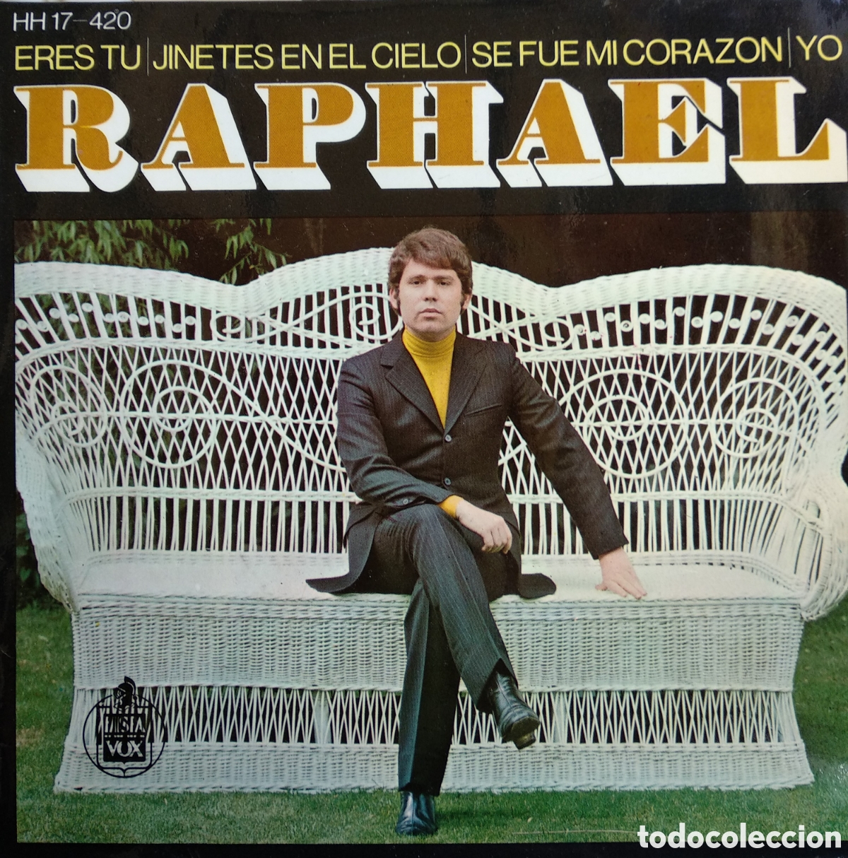 Discos de vinilo: RAPHAEL, ERES TU, HISPAVOX, 1969, LCS.2 - Foto 1