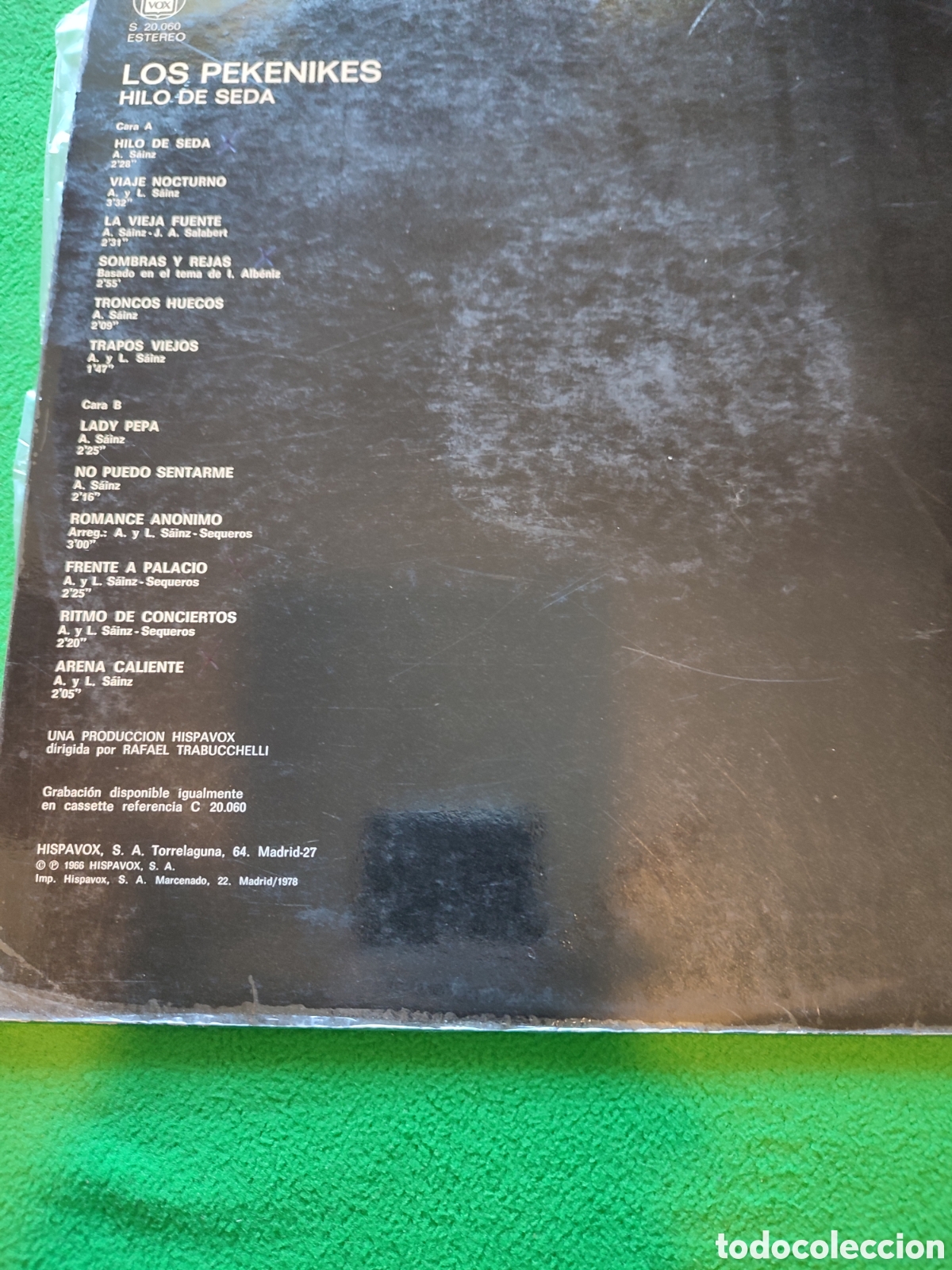 Discos de vinilo: Los Pekenikes - Hilo de seda Vinilo Lp - Foto 2