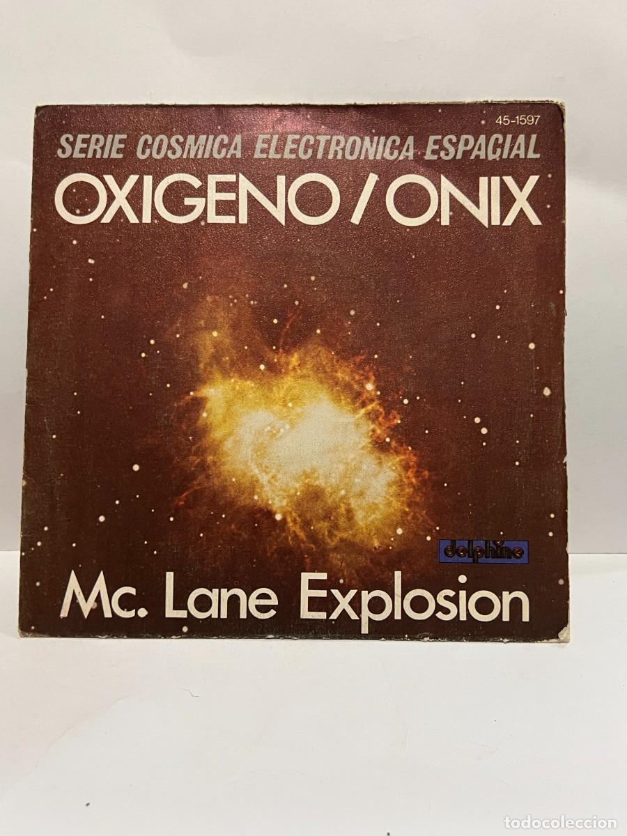 Discos de vinilo: SINGLE - MC LANE EXPLOSION - OXYGENE - ONYX - HISPAVOX - MADRID 1977 - Foto 1