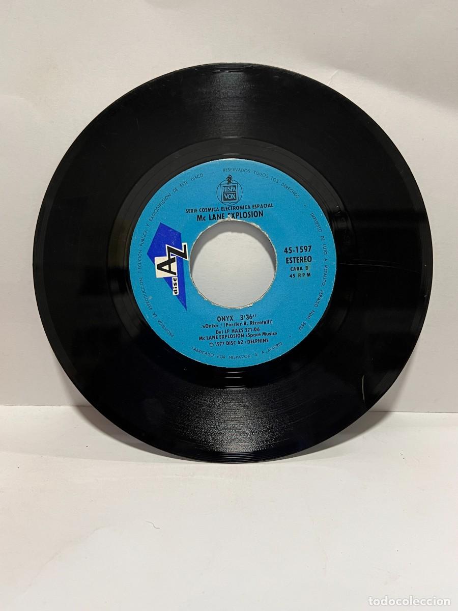 Discos de vinilo: SINGLE - MC LANE EXPLOSION - OXYGENE - ONYX - HISPAVOX - MADRID 1977 - Foto 3