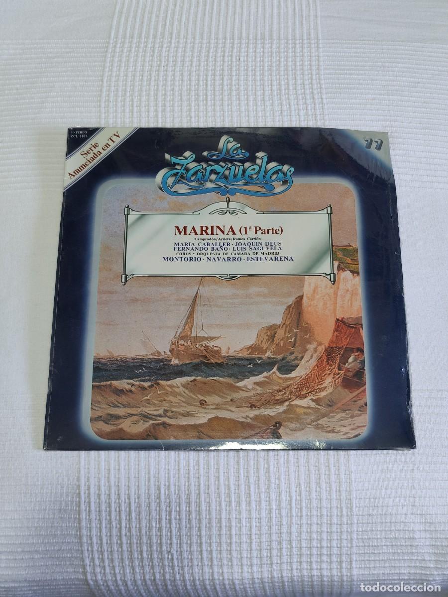 Discos de vinilo: La Zarzuela 77 - Marina (1ᵃ Parte) - Foto 1