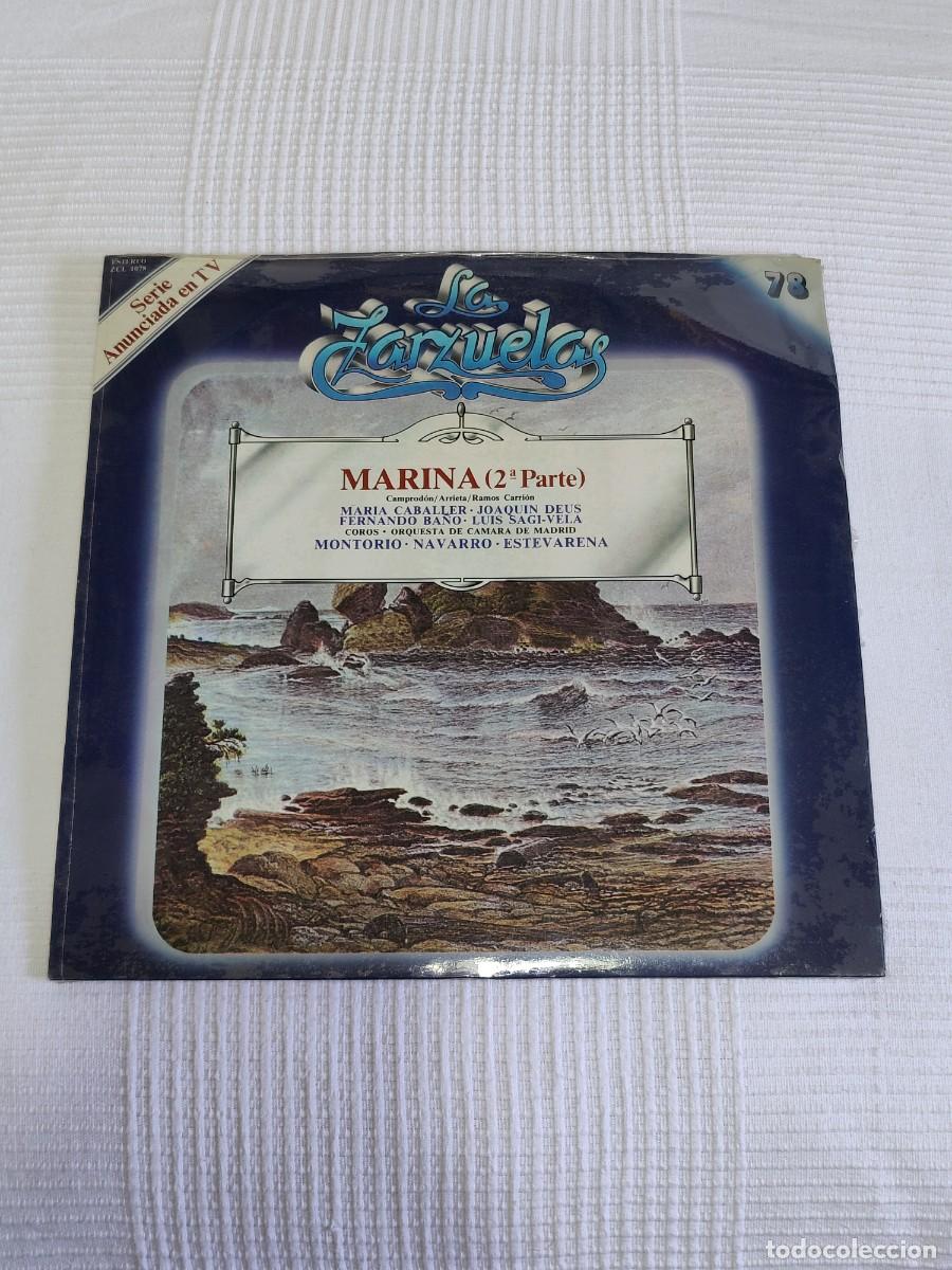 Discos de vinilo: La Zarzuela 78 - Marina (2ᵃ Parte) - Foto 1