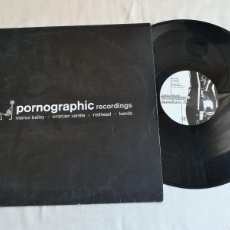 Discos de vinilo: DISCO VINILO LP TRANCE TRIBAL TECHNO HOUSE CRISTIAN VARELA – PORNOGRAPHIC EXPERIENCE EP. Lote 401447969