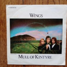 Discos de vinilo: WINGS - MULL OF KINTYRE + GIRLS SCHOOL. Lote 401448669