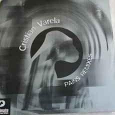Discos de vinilo: DISCO VINILO LP TRANCE TRIBAL TECHNO HOUSE CRISTIAN VARELA – PAINS REMIXES. Lote 401450594