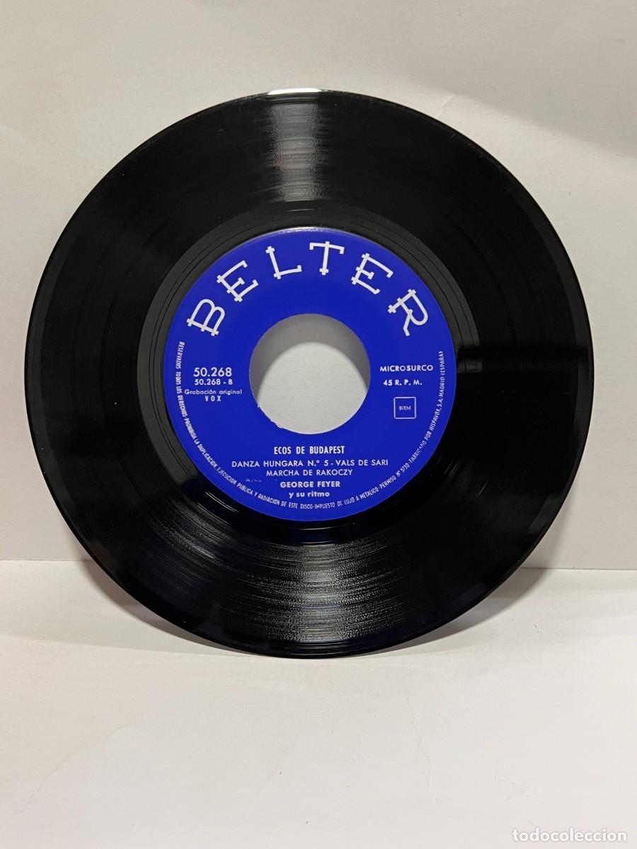 Discos de vinilo: EP - ECOS DE BUDAPEST - BELTER - BARCELONA 1960 - Foto 3