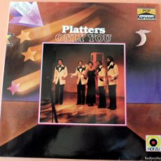 Discos de vinilo: LP - THE PLATTERS – ONLY YOU - KARUSSELL ‎– 2872 246 - GERMANY - VER FOTOS. Lote 401469274