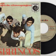 Discos de vinilo: LOS BRINCOS RENACERA 1966 ORIGINAL SPAIN EP NOVOLA NV-117. Lote 401472574