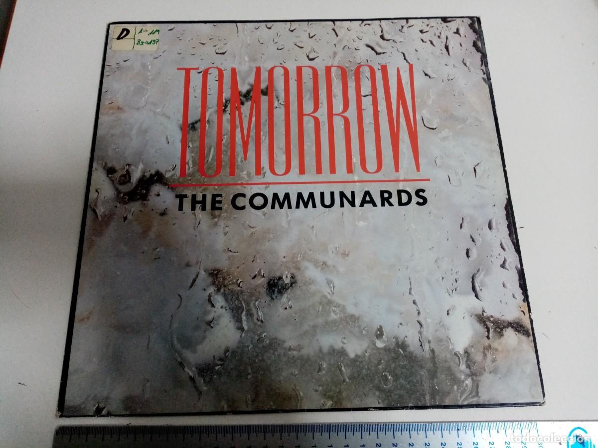 Discos de vinilo: DISCO MAXISINGLE DE VINILO COMMUNARDS - TOMORROW - Foto 1