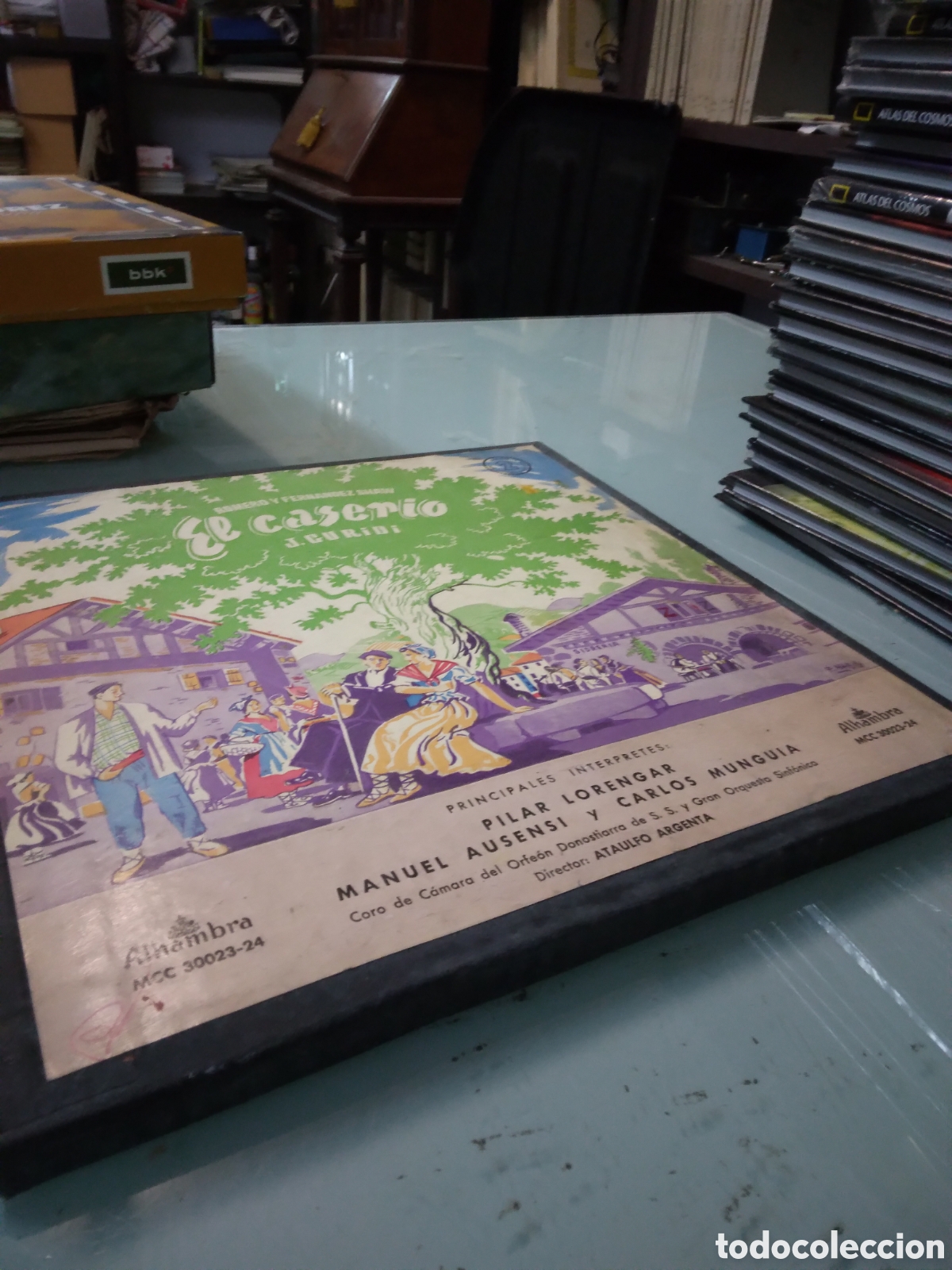 Discos de vinilo: J.Guridi, El caser&iacute;o, Pilar Lorengar - Foto 1