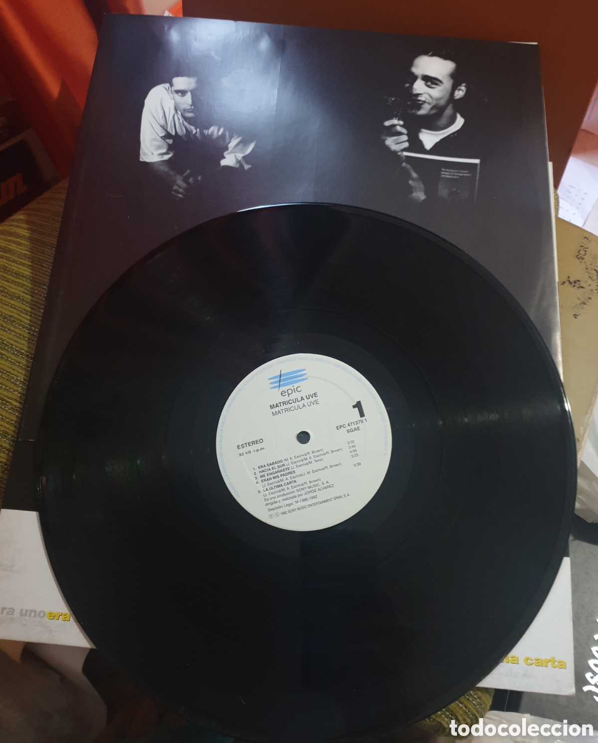 Discos de vinilo: Matr&iacute;cula uve - Matricula Uve - Foto 2