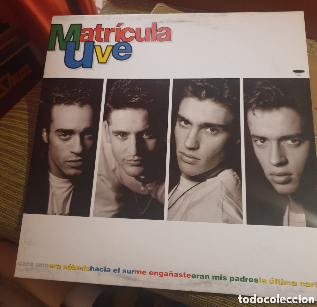 Discos de vinilo: Matr&iacute;cula uve - Matricula Uve - Foto 1