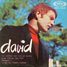 Discos de vinilo: DAVID – LOS SUEÑOS QUE SON MI MÚSICA; BLUES FOR MY OLD MAN + 2 – SONOPLAY 10022 – 1966. Lote 401494354