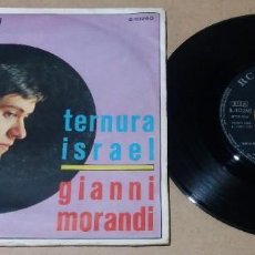 Discos de vinilo: GIANNI MORANDI / TERNURA / SINGLE 7 PULGADAS. Lote 401494609