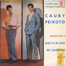 Discos de vinilo: CAUBY PEIXOTO – MADREPERLA; NADIE ES DE NADIE; MIS ENAMORADAS; ÁNGELA – RCA 3-20389 – 1962. Lote 401496224
