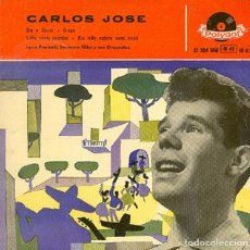 Discos de vinilo: CARLOS JOSÉ – EU E DEUS; OUÇA; VIVA MEU SAMBA + 1 – POLYDOR 21504 – 1959. Lote 401497024