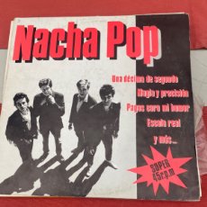 Discos de vinilo: NACHA POP - UNA DECIMA DE SEGUNDO MAXI SINGLE. Lote 401497809