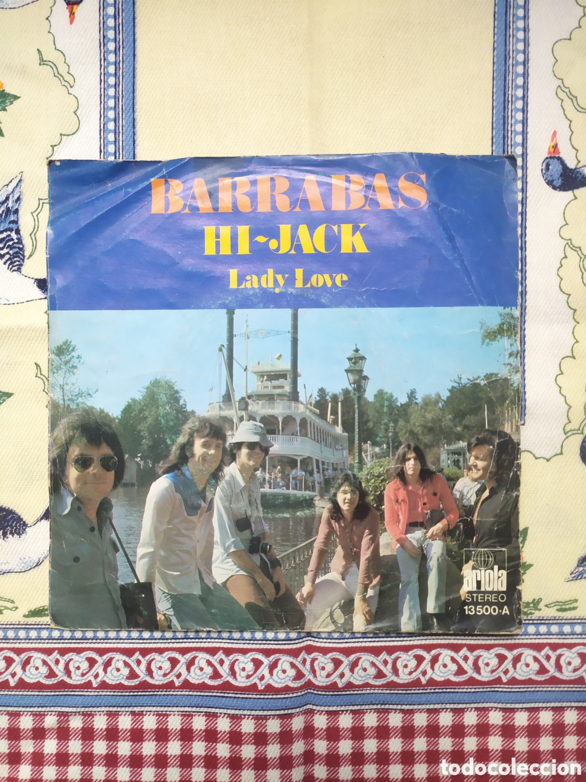 Discos de vinilo: Single Barrabas. Hi-Jack / Lady Love - Foto 1