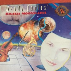 Discos de vinilo: WENDY CARLOS - DIGITAL MOONSCAPES AN EVOULUTIONARY SYNTHESIZER TOUR DE FORCE LP DOBLE PORTADA. Lote 401495064