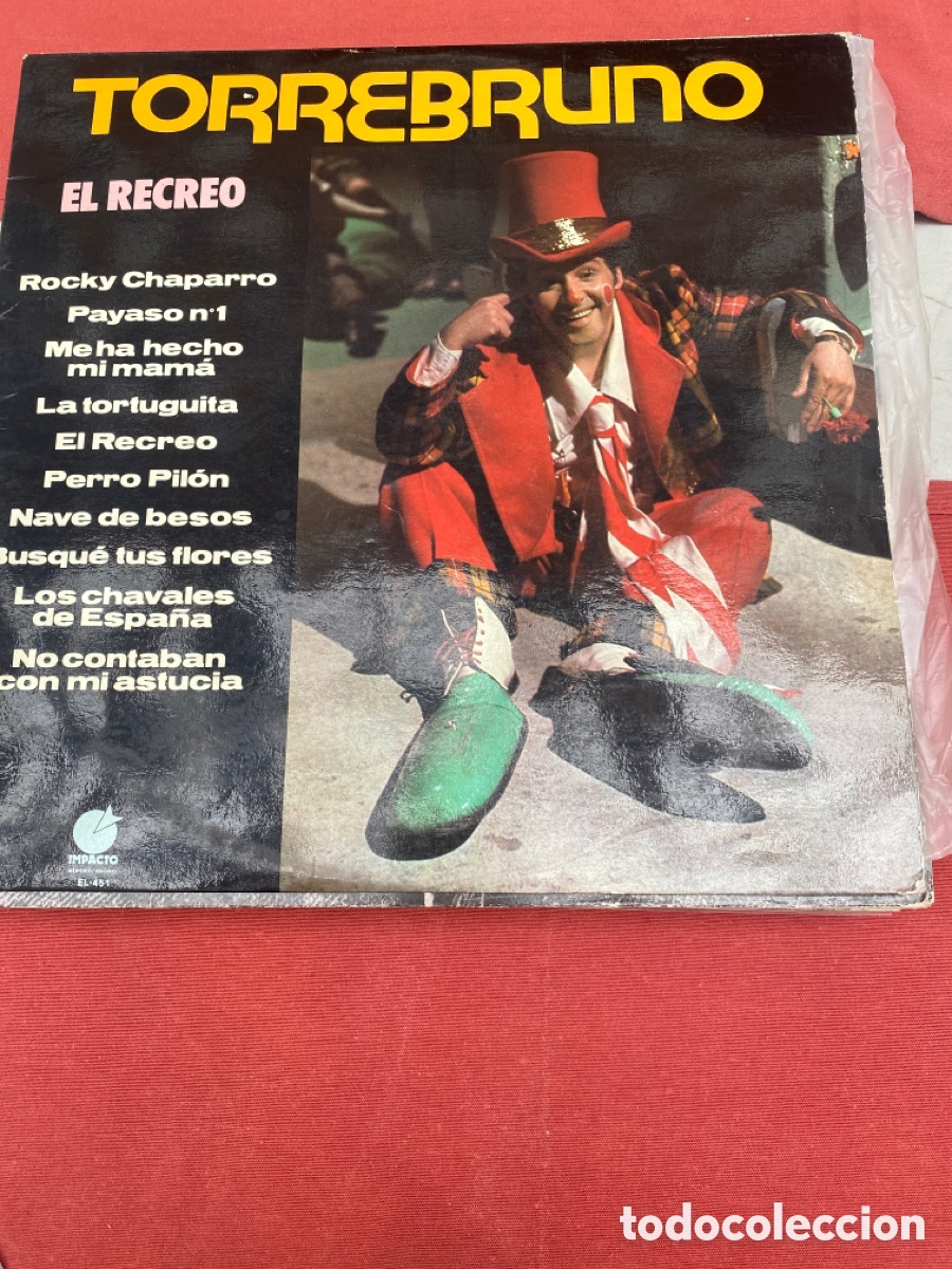 Discos de vinilo: TORREBRUNO - EL RECREO LP SPAIN - Foto 1