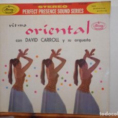 Discos de vinilo: LP. RITMO ORIENTAL. DAVID CARROLL Y SU ORQUESTA. CARAVANA. EN UN MERCADO PERSA.. Lote 401503069