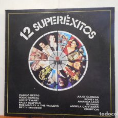 Discos de vinilo: LP. 12 SUPER ÉXITOS. CAMILO SESTO. ROCIO DURCAL. AMII STEWART.. Lote 401504919
