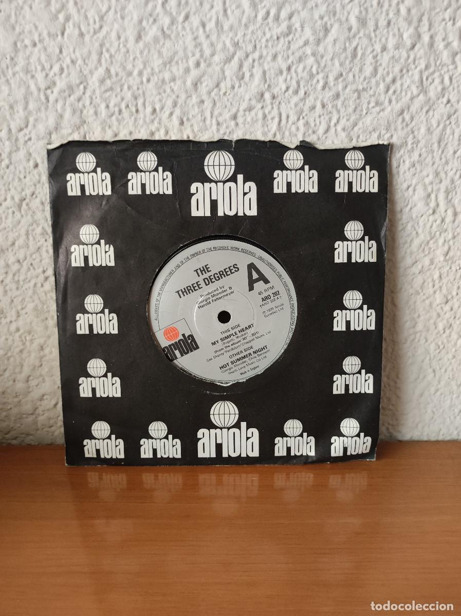 Discos de vinilo: The Three Degrees &ndash; My Simple Heart - Foto 1
