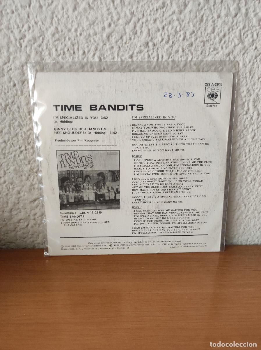 Discos de vinilo: Time Bandits &ndash; Im Specialized In You - Foto 2