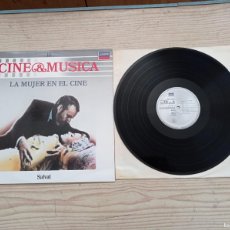 Discos de vinilo: CINE & MUSICA LA MUJER EN EL CINE LP. Lote 401541829