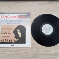 Discos de vinilo: CINE & MUSICA LOS COMPOSITORES EUROPEOS (II) LP. Lote 401542349