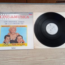 Discos de vinilo: CINE & MUSICA LOS GRANDES TEMAS DE LA COMEDIA (II) LP. Lote 401542539