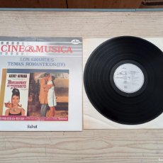 Discos de vinilo: CINE & MUSICA LOS GRANDES TEMAS ROMANTICOS (IV) LP. Lote 401542934