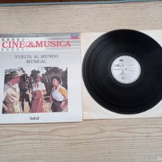 Discos de vinilo: CINE & MUSICA VUELTA AL MUNDO MUSICAL LP. Lote 401543399