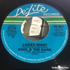 Discos de vinilo: KOOL & THE GANG LADYS NIGHT SINGLE EDIC USA BIEN CONSERVADO. Lote 401548544