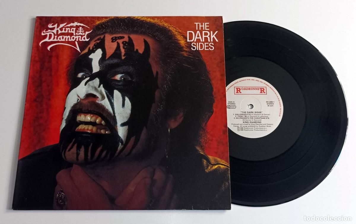 Discos de vinilo: MINI LP KING DIAMOND - THE DARK SIDES - Foto 3