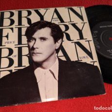 Discos de vinilo: BRYAN FERRY THE PRICE OF LOVE/ROXY MUSIC LOVER 7'' SINGLE 1989 EG EU. Lote 401555499